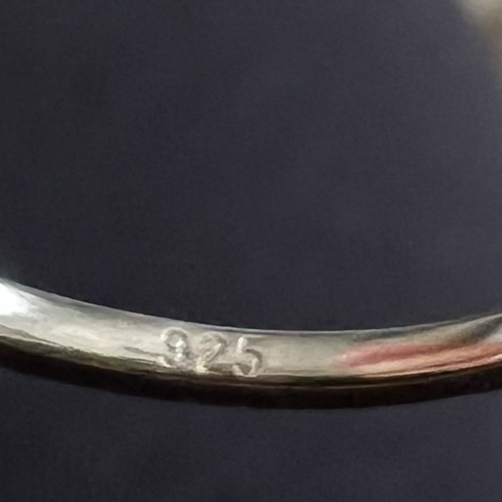 Sterling Silver Ruby Ring Size 7 Or 8 - image 6